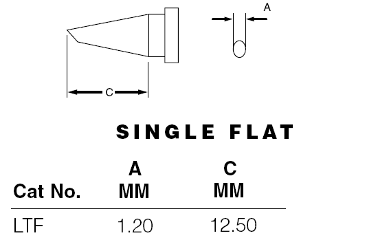 weller LT SERIES TIP