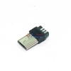 MICRO USB 5P MALE B TYPE SOLDER(÷׸)
